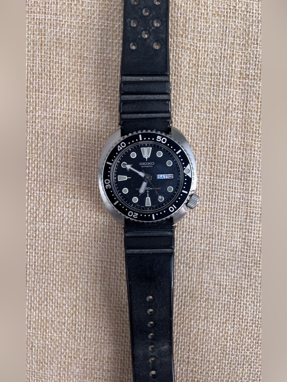 Vintage Seiko Turtle Automatic Diver Watch